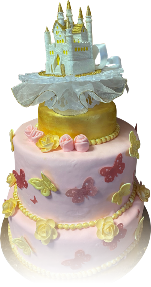 custom castle cake birthday cake